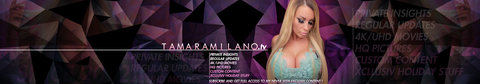 Header of tamaramilano