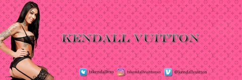 Header of xokendallvuitton